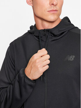 New Balance Jopa Tenacity Knit Training Hoodie MJ33122 Črna Regular Fit