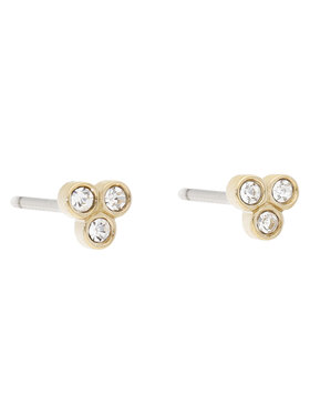 Fossil Fossil Ohrringe Trio Glitz JF04110710 Goldfarben