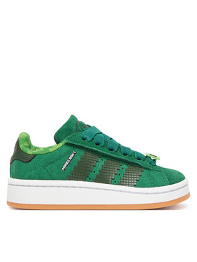 adidas adidas Sneakersy Campus 00S Comfort Closure Elastic Lace X Minecraft JS3788 Zelená