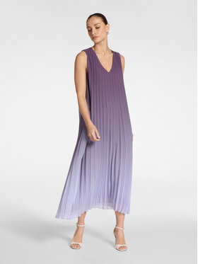 Elena Mirò Elena Mirò Sukienka wieczorowa 7458P000266N019 Fioletowy A-Line Fit