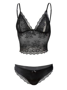 DKaren Lingerie DKaren Lingerie Komplet bielizny Melody Czarny