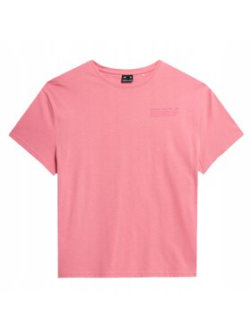 4F 4F T-Shirt TTSHF344 Różowy Comfortable Fit