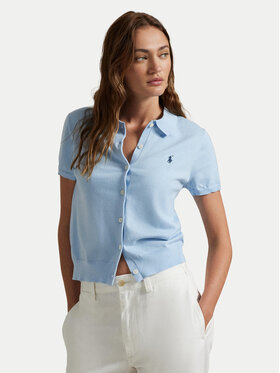 Polo Ralph Lauren Polo Ralph Lauren Кардиган 211965764001 Блакитний Slim Fit