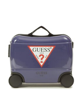 Guess Guess Малък твърд куфар H3GZ04 WFGY0 Тъмносин
