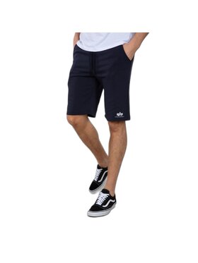 Alpha Industries Alpha Industries Szorty materiałowe AI.116363-07-XL Granatowy Regular Fit