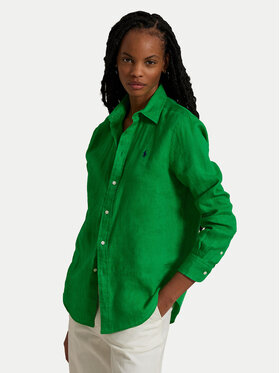 Polo Ralph Lauren Polo Ralph Lauren Πουκάμισο 211970730009 Πράσινο Classic Fit