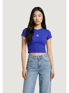 Calvin Klein Jeans Calvin Klein Jeans T-Shirt MONOGRAM BABY TEE Μπλε Casual Fit