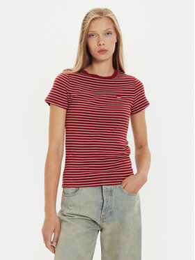 Levi's® Levi's® T-särk Essential Housemark 000KK-0005 Punane Slim Fit