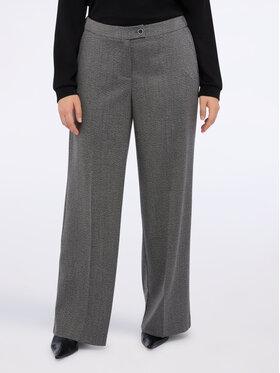 Fiorella Rubino Fiorella Rubino Spodnie materiałowe P014T005084N023 Szary Regular Fit