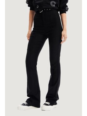 Desigual Desigual Pantaloni da donna LONDRES Nero Cigarette Fit