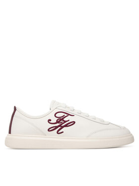 Tommy Hilfiger Tommy Hilfiger Tenisice Th Icon Court Script Premium FW0FW09604 Krem