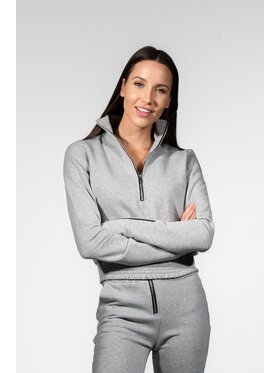 MANDRAGORA MANDRAGORA Felpa cudowronka Grigio Slim Fit