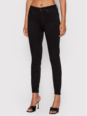 7 For All Mankind 7 For All Mankind Jeans hlače Aubrey JSCCA220LJ Črna Skinny Fit