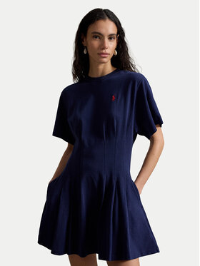 Polo Ralph Lauren Polo Ralph Lauren Kleid für den Alltag 211A96342004 Dunkelblau Slim Fit