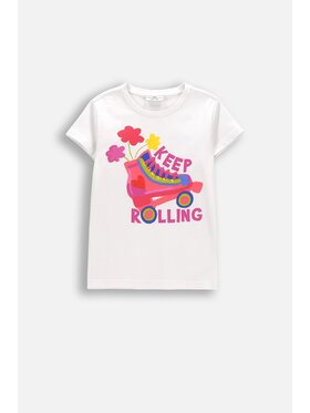 Coccodrillo Coccodrillo T-Shirt WC6143205RGK-001 Biały Regular Fit