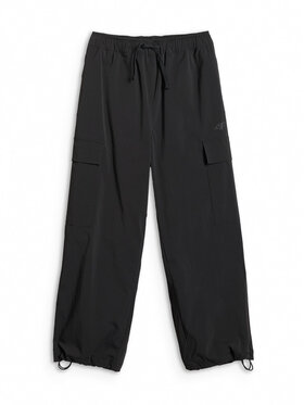 4F 4F Spodnie dresowe APRES SKI Czarny Loose Fit