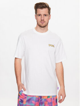 Puma Puma T-shirt 8ENJAMIN 539821 Bijela Relaxed Fit