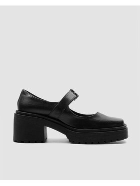 Bohema Clothing Bohema Clothing Baleriny Squared Pumps Czarny