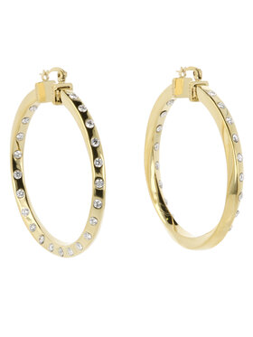 Guess Guess Náušnice JUBE01 486JW Zlatá