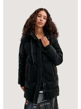 Desigual Desigual Μπουφάν πουπουλένιο COAT_PRISCILLA Μαύρο Modern Fit