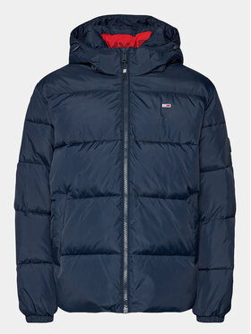 Tommy Jeans Tommy Jeans Geacă din puf Essential DM0DM18487 Bleumarin Regular Fit