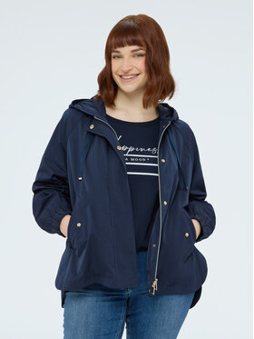 Fiorella Rubino Fiorella Rubino Cappotto invernale F063T001502N034 Blu A-Line Fit