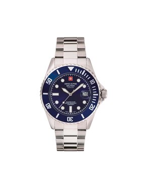 Swiss Alpine Military Swiss Alpine Military Часовник Diver 7053.1135 Сребрист