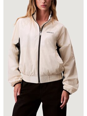 Calvin Klein Jeans Calvin Klein Jeans Giacca di transizione RETRO TRACK JACKET Bianco Casual Fit