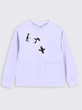 Coccodrillo Coccodrillo Sweatshirt ZC2132101WIK Violett Regular Fit