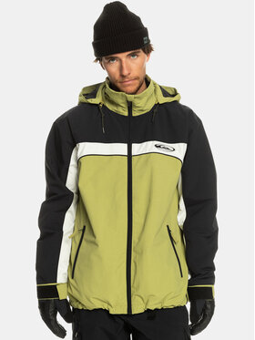 Quiksilver Quiksilver Skijaška jakna Live Wire Snjt EQYTJ03408 Zelena Regular Fit
