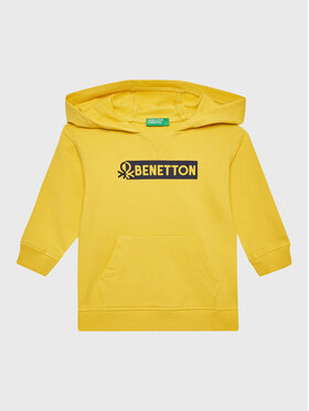 United Colors Of Benetton United Colors Of Benetton Sweatshirt 3T32G200C Jaune Regular Fit