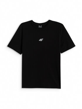 4F 4F T-Shirt NOS Czarny Regular Fit