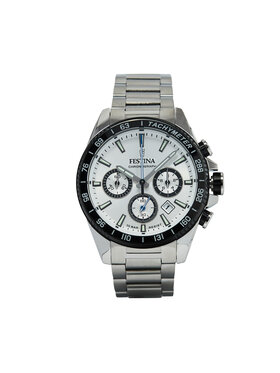 Festina Festina Zegarek Timeless Chronograph F20560/1 Srebrny