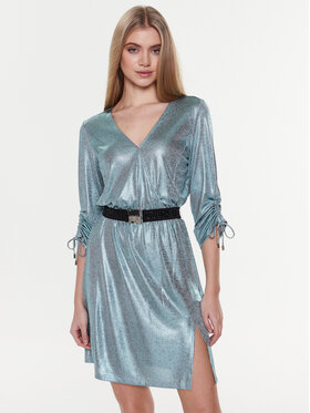 Liu Jo Sport Liu Jo Sport Коктейльна сукня TA3094 J6580 Голубий Regular Fit