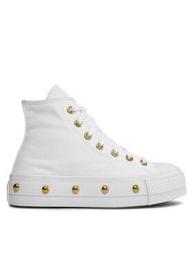 Converse Converse Plátenky Chuck Taylor All Star Lift Platform Star Studded A06787C Biela