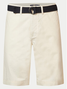 Petrol Industries Petrol Industries Σορτς υφασμάτινο M-1040-SHO501 Λευκό Slim Fit