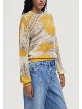 Desigual Desigual Maglione JERS_HYDER Giallo Casual Fit