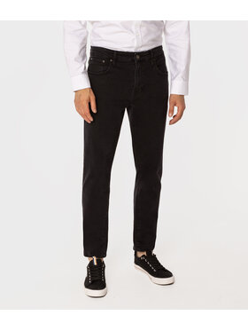 Lee Cooper Lee Cooper Jeansy LONDON Czarny Tapered Fit