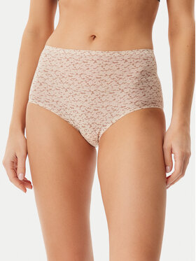 Chantelle Chantelle Klasične gaćice s visokim strukom Soft Stretch C11D70 Bež