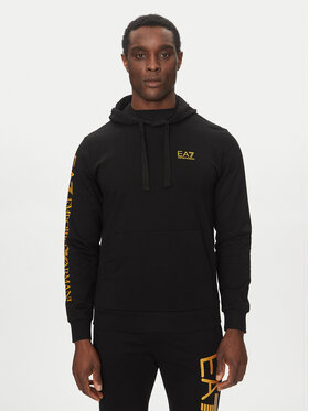 EA7 Emporio Armani EA7 Emporio Armani Суитшърт 7M000569 AF13512 MC004 Черен Regular Fit