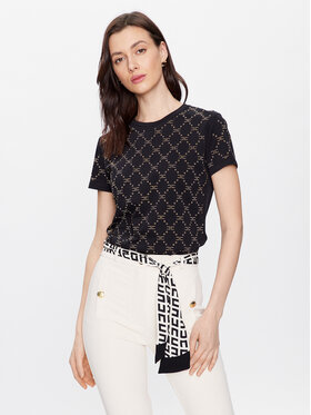 Elisabetta Franchi Elisabetta Franchi Tricou MA-020-31E2-V240 Negru Regular Fit