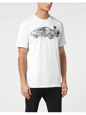PHILIPP PLEIN PHILIPP PLEIN Tričko 22143 Biela Regular Fit
