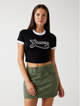 Guess Guess T-Shirt 178543 Czarny Classic Fit