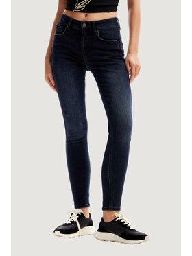 Desigual Desigual Jeansy FLORENCIA Niebieski Skin Fit