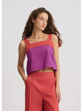 Liu Jo Liu Jo Koszulka plażowa VA5064TS330C3649 Fioletowy