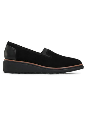 Clarks Clarks Polobotky Sharon Dolly 261558194 Černá