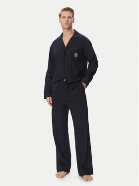 Tommy Hilfiger Tommy Hilfiger Pijama UM0UM04025 Bleumarin Relaxed Fit