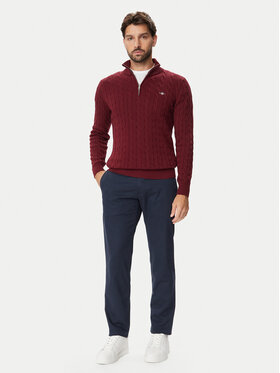 Gant Gant Kampsun 8050603 Bordoopunane Regular Fit