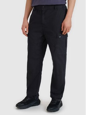 4F 4F Pantaloni di tessuto 4FRSS25TTROM1459-20S Nero Regular Fit