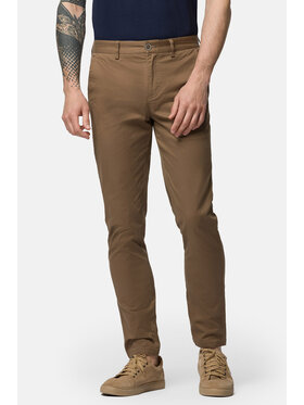 Lancerto Lancerto Spodnie materiałowe Nelson SP082123000010 Beżowy Slim Fit